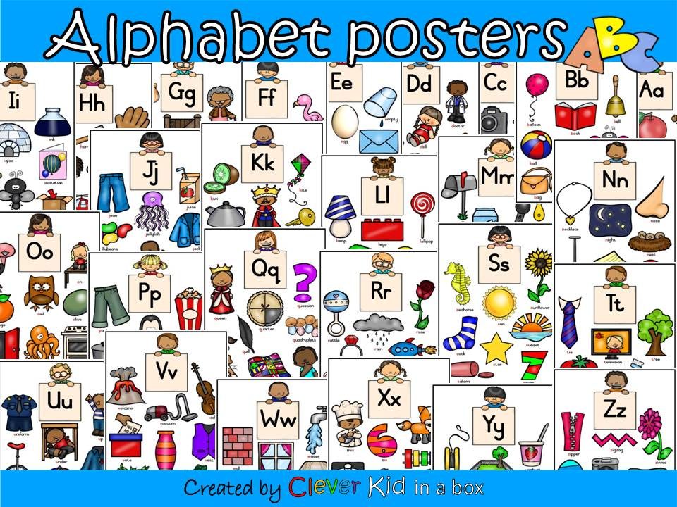 Alphabet Posters
