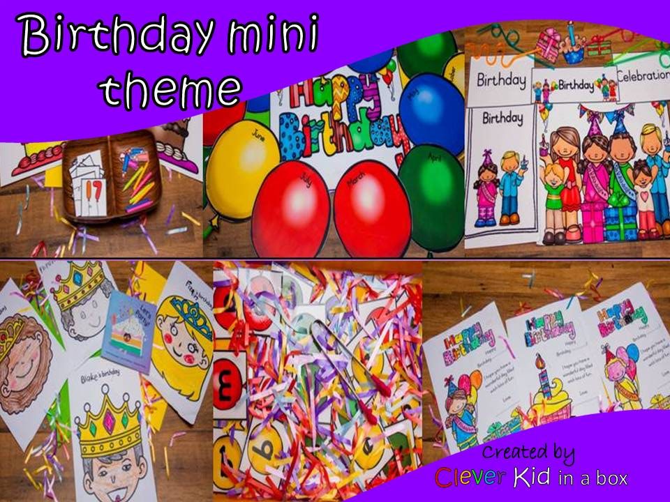 Birthday Mini Theme
