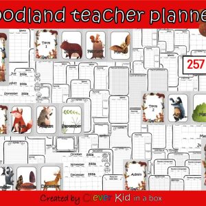 Woodland Teacher Planner