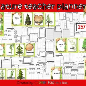 Nature Teacher Planner