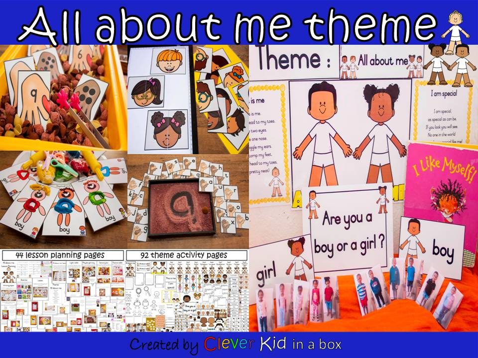 All about me theme