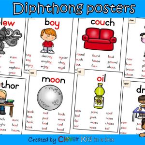 Diphthong posters