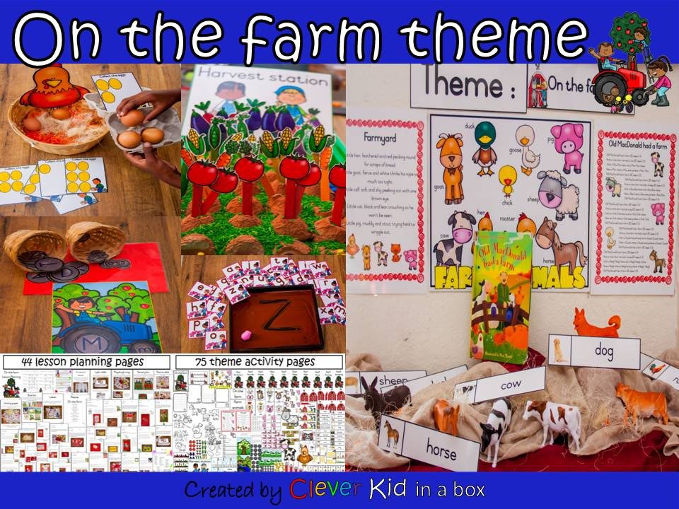 On the farm theme
